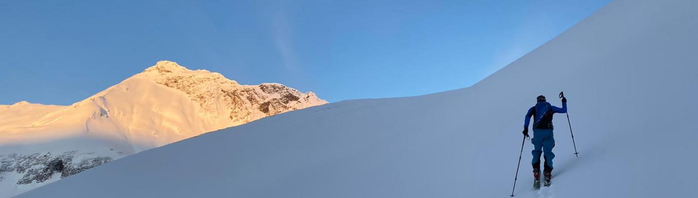 Aufstieg zur Romatenspitze 2690m