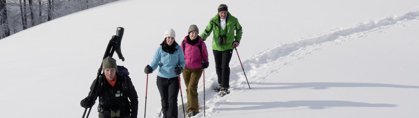 Schneeschuhwandern im Nationalpark Hohe Tauern