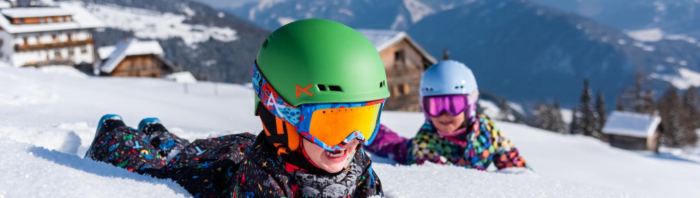 Familienspass im Schnee
