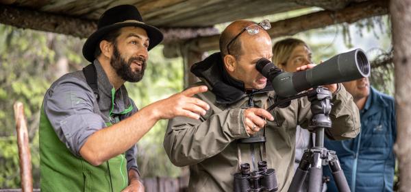 Wildtierbeobachtung mit Nationalparkranger