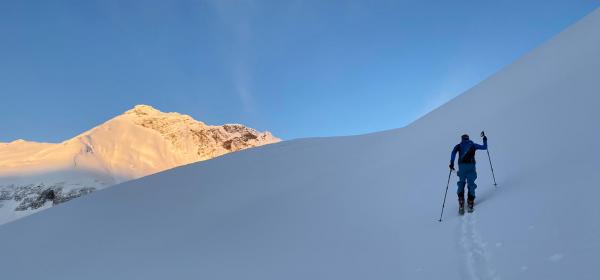 Alpine tourism in the national park Hohe Tauern