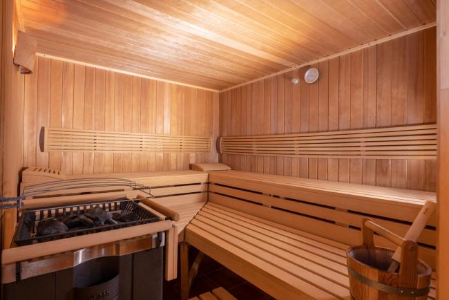 Finnische Sauna