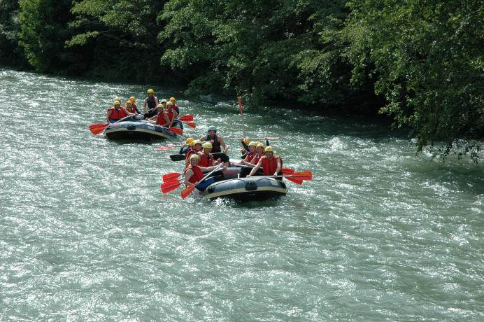 Familienrafting auf der Möll