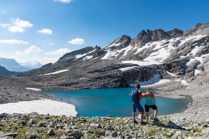 Rast beim Kleinen Tauernsee