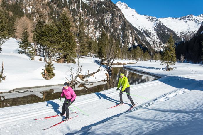 Langlaufen im Seebachtal