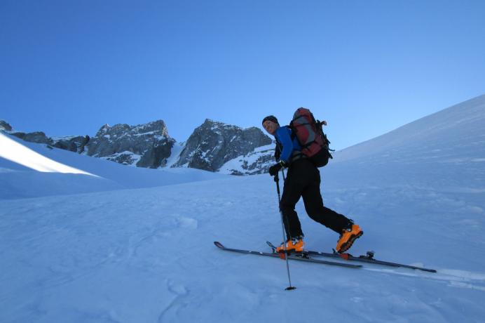 Unterwegs zur Hochalmspitze