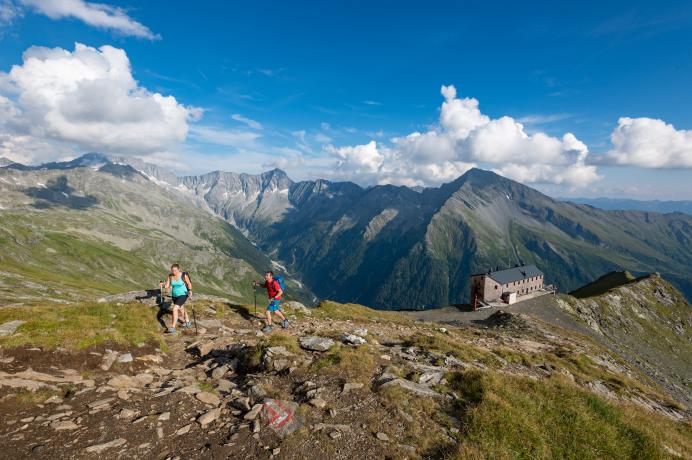 Tauernhöhenweg am Hannoverhaus 2570m