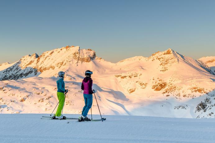 Skifahren am Mölltaler Gletscher