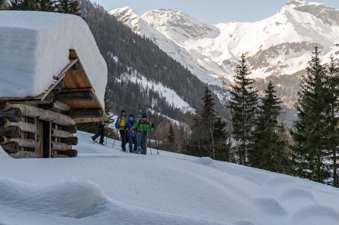 Schneeschuhwandern im Tauerntal