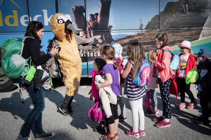 Kinderführung im Nationalparkzentrum