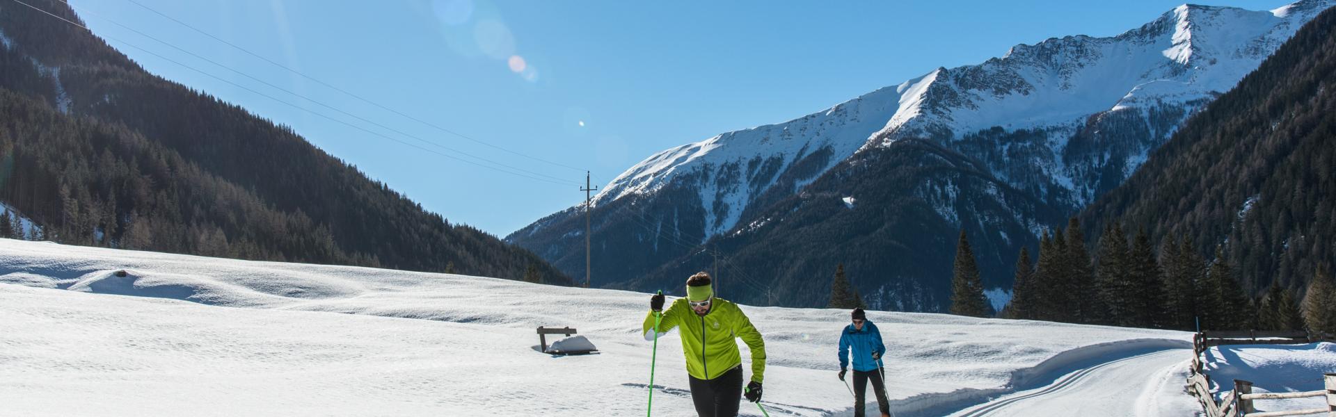 Sci in fondo al Nationalpark Hohe Tauern