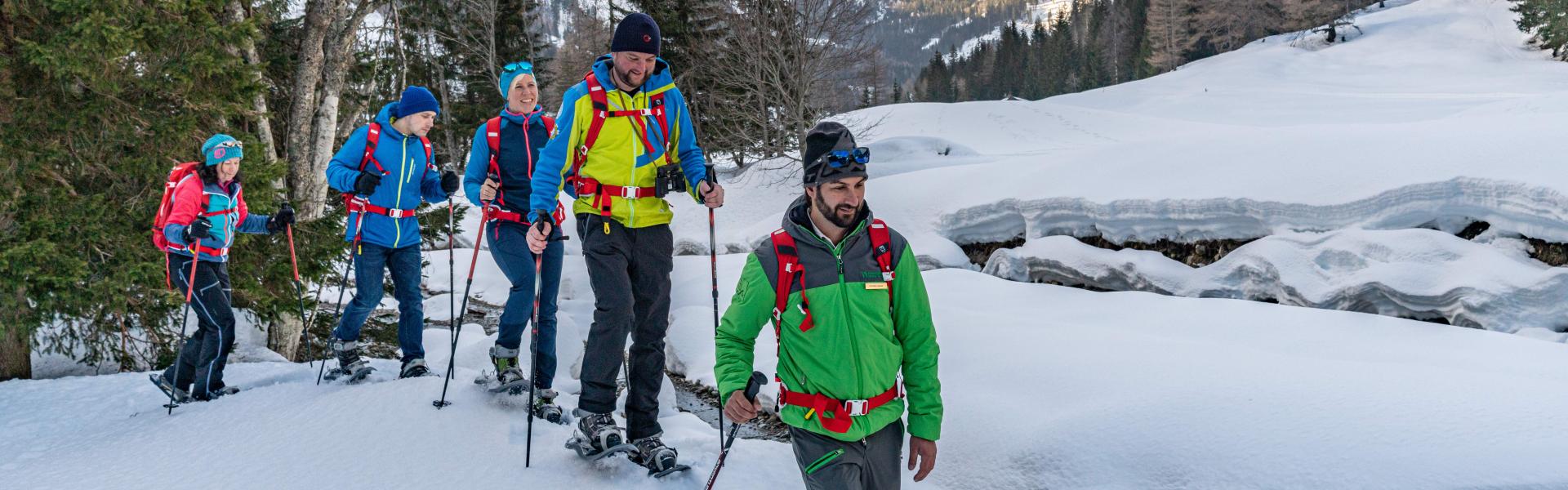 Schneeschuhwanderung im Seebachtal