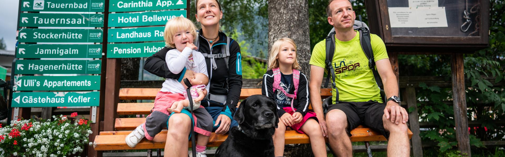 Familienglück im Nationalpark Hohe Tauern