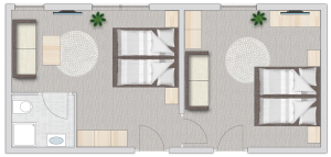 Family room "Big Ankogel" room plan